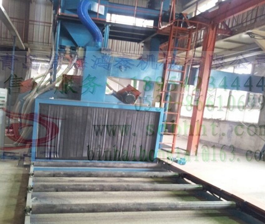 用于(yú)健身(shēn)器材(cái)的通過式(shì)抛丸機