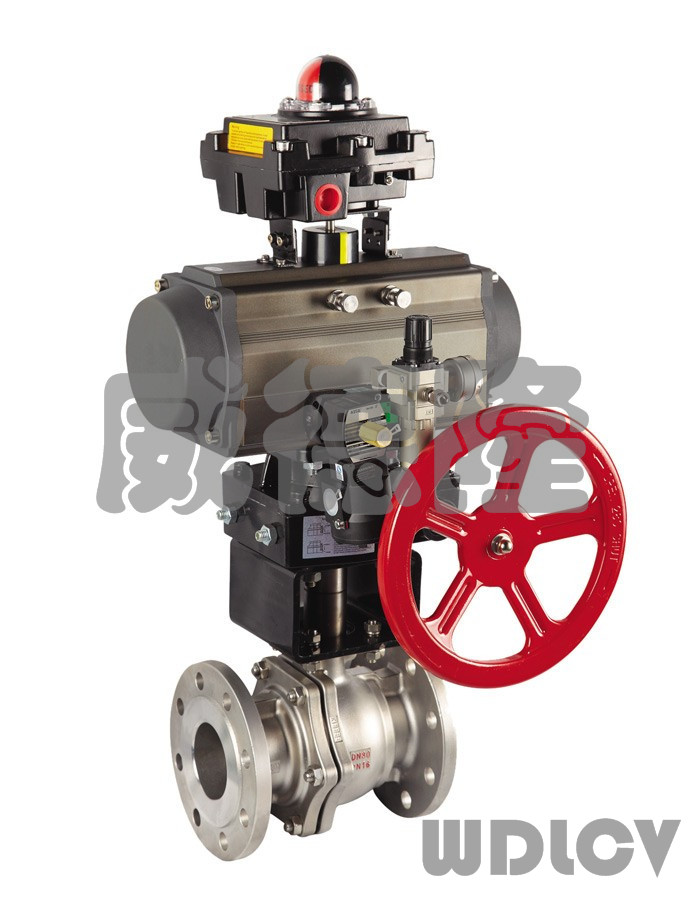 氣動(dong)O型切斷(duan)球閥