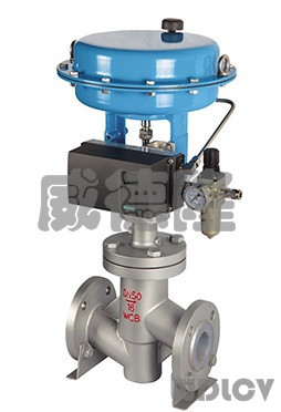 PF系列氣(qi)動襯氟(fu)調節閥(fa)